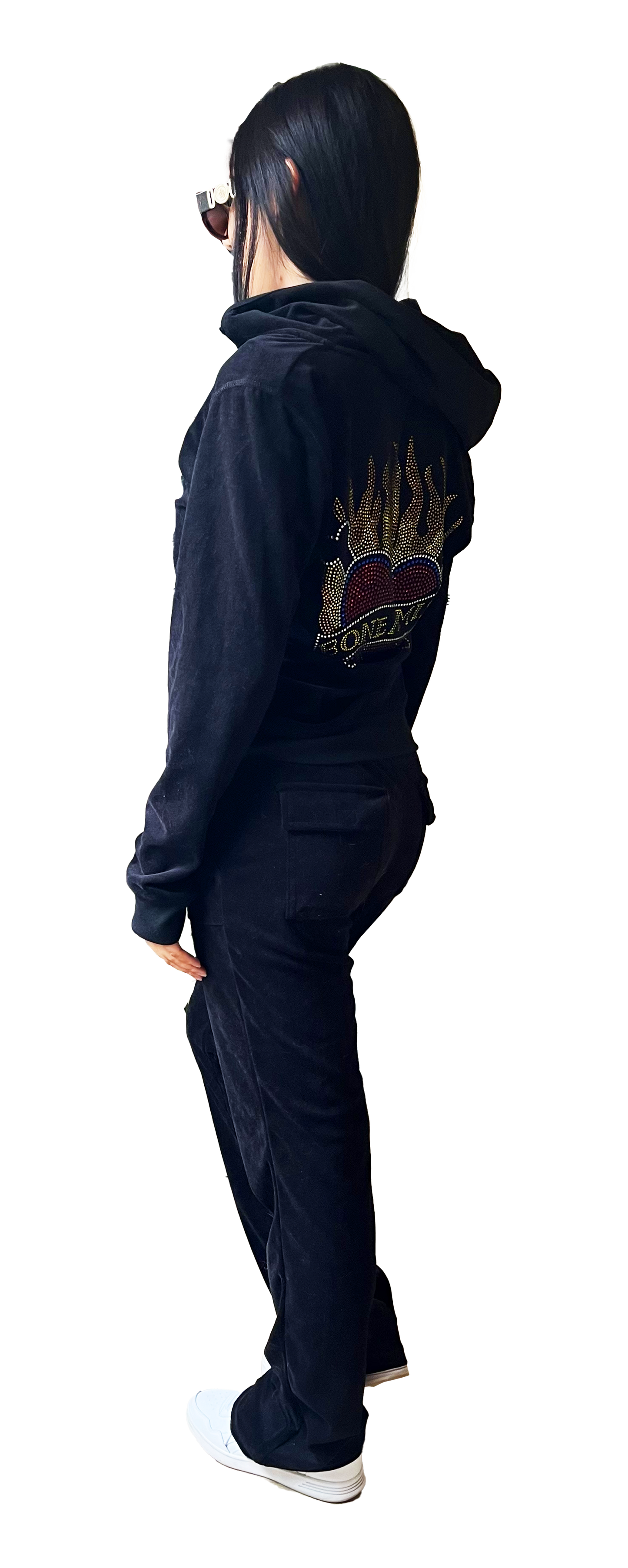 The BONE AMIS Tracksuit- Black