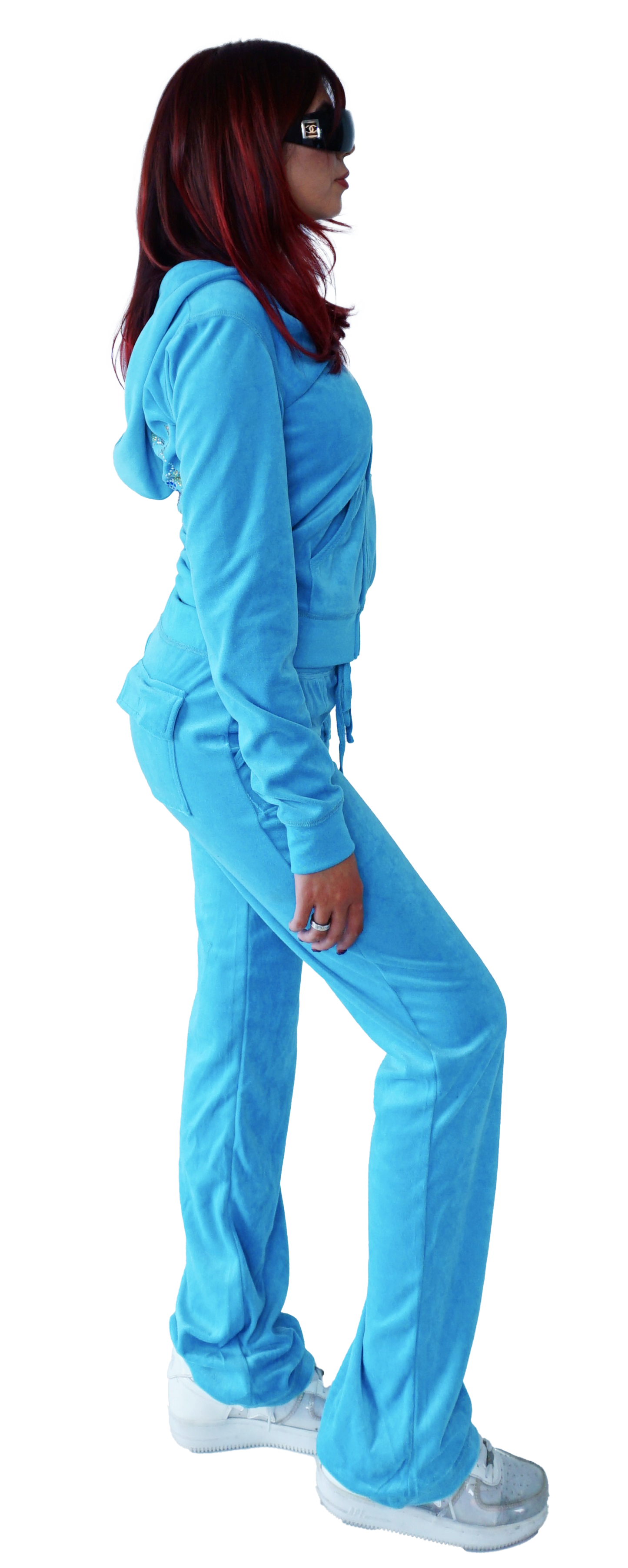 The BONE AMIS Tracksuit- Blue