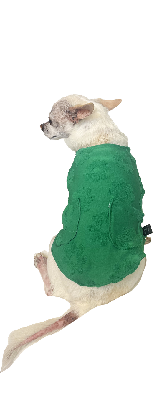 DAISY DOG TANK -  green